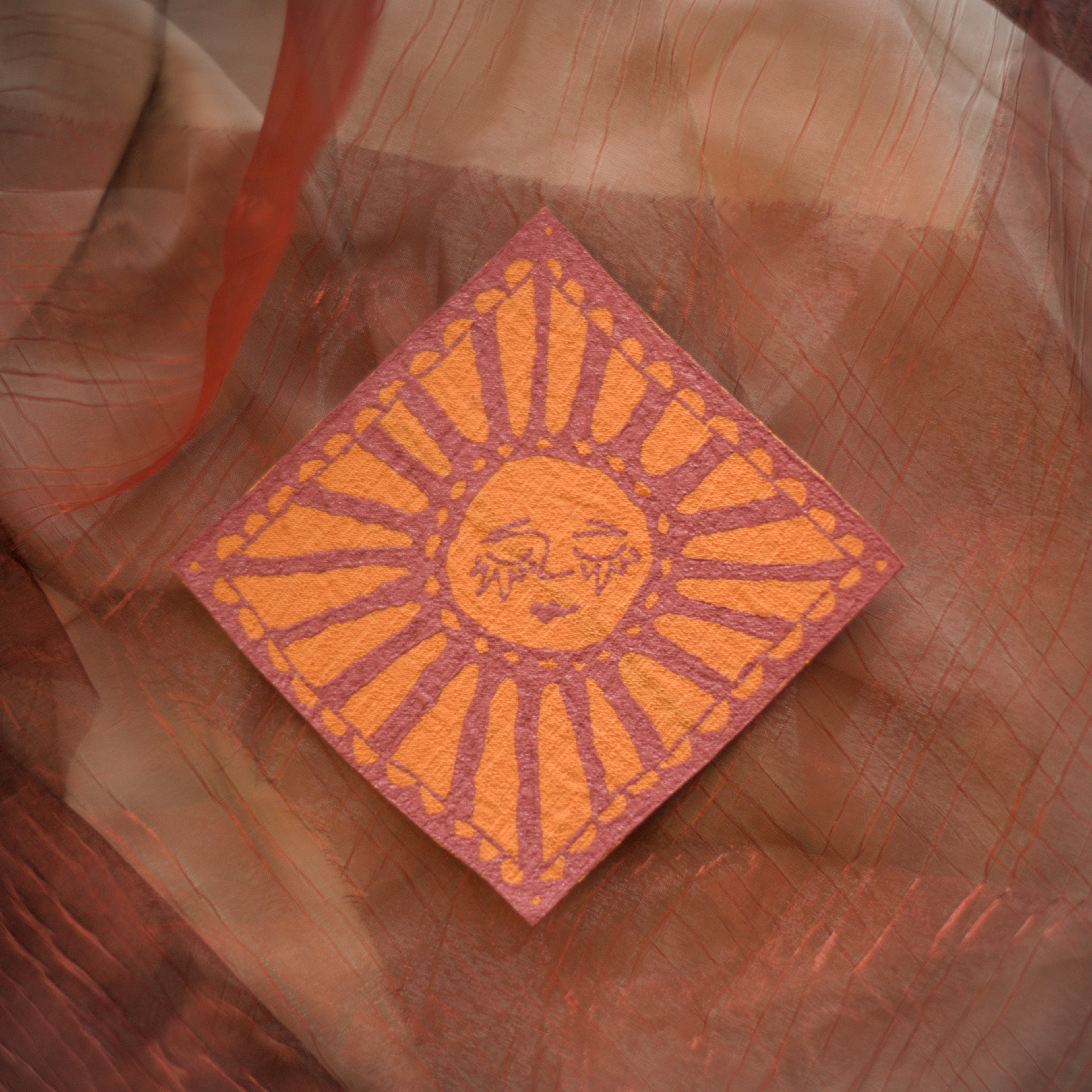 sunshine patch for jacket and backpack