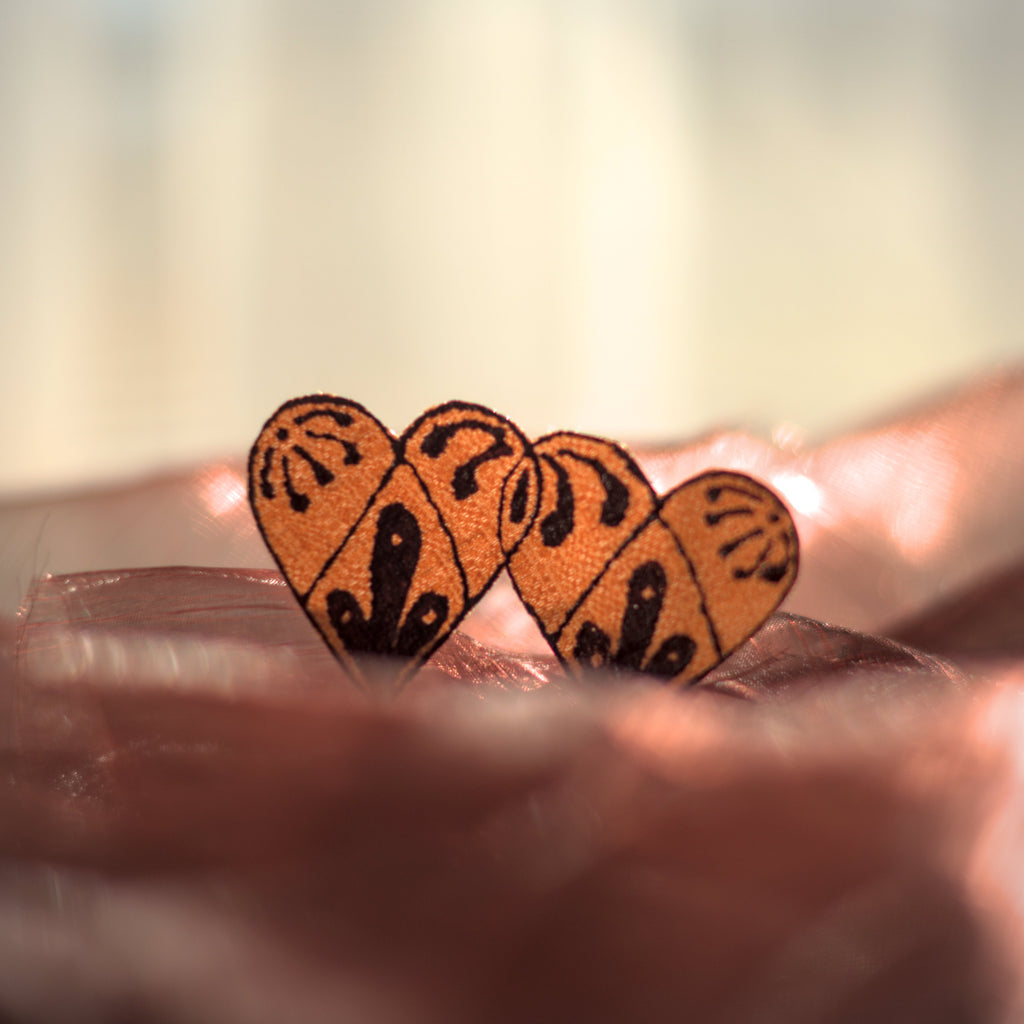 visible mending heart patch